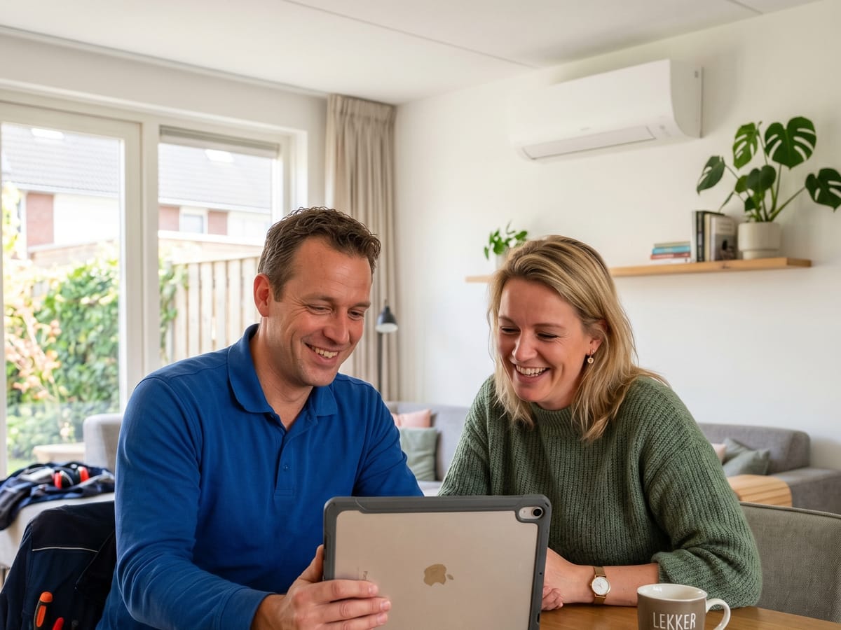 Transparante prijs voor airco reparatie in Tilburg