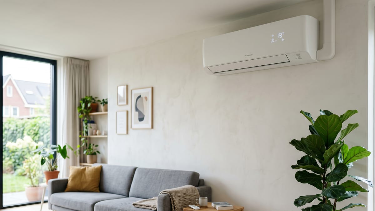 Nieuwe energiezuinige airco geïnstalleerd in Tilburg